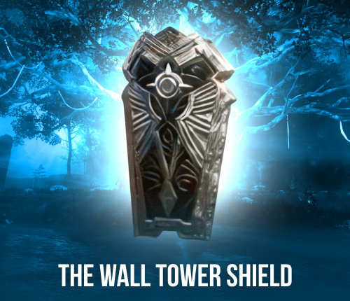 The Wall Artifact Tower Shield